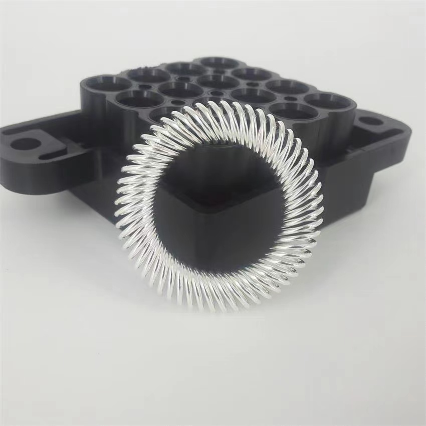 Conducting spring-customizing canted coil springs-spring energized seals