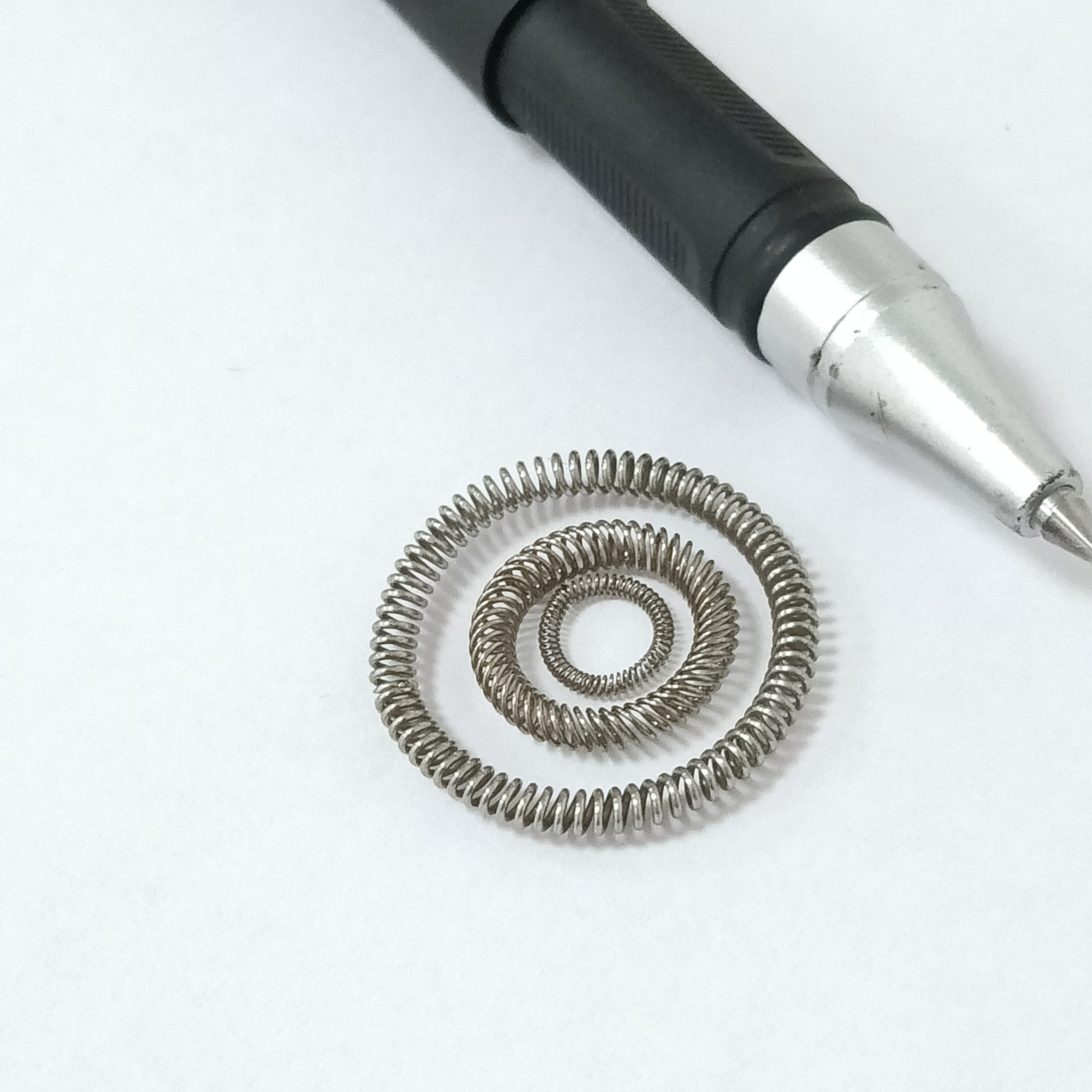 Comparison table of units and symbols in spring drawing-spring energized seals