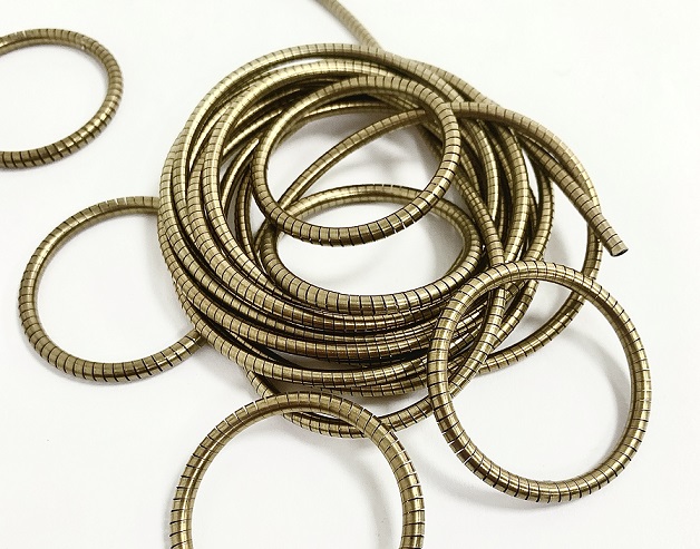 What are helical springs used for?