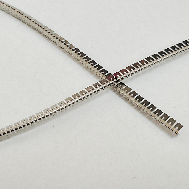 Where are the V-shaped springs widely used in?