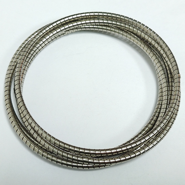 How can Helical springs provide permanent sealing sleeve elasticity
