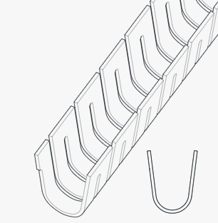 cantilever U spring-spring energized seal