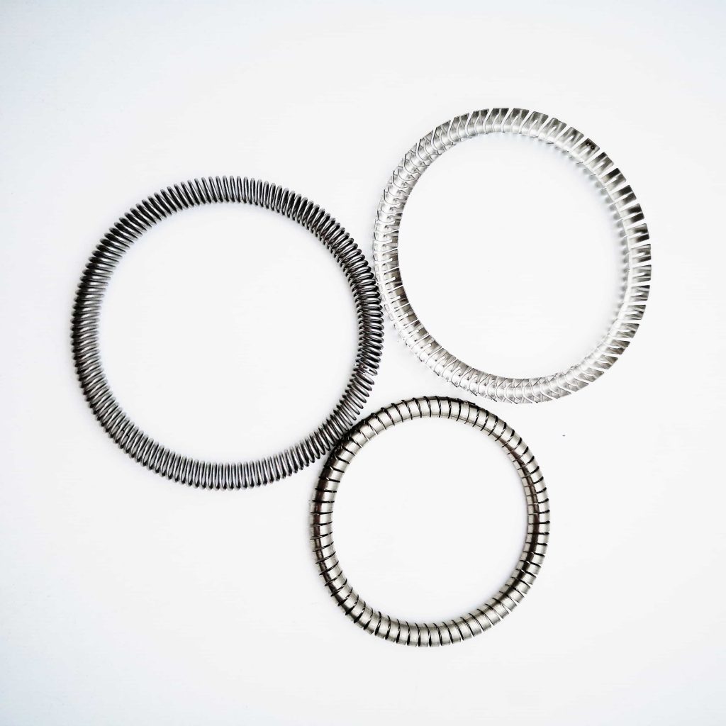 Comparison Canted Coil Springs and Other Types of Sealing Springs