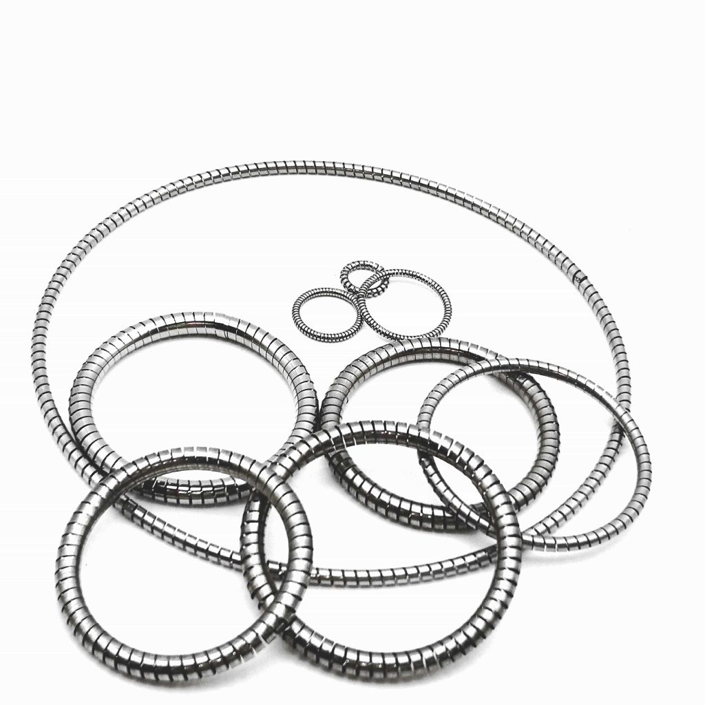 h-shaped springs in spring energized seals-Handa Spring