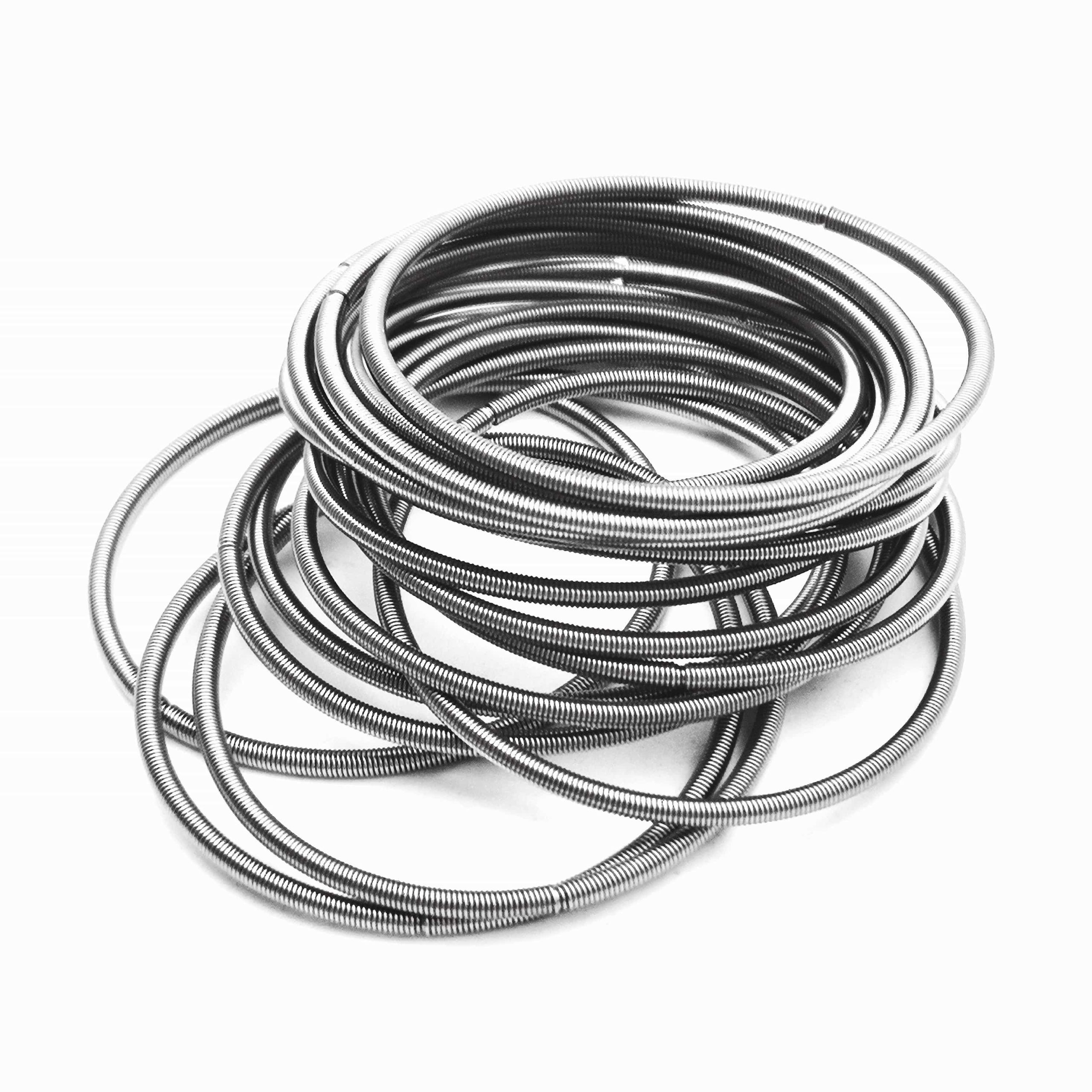 Oil seal springs for hydraulic and mechanical systems