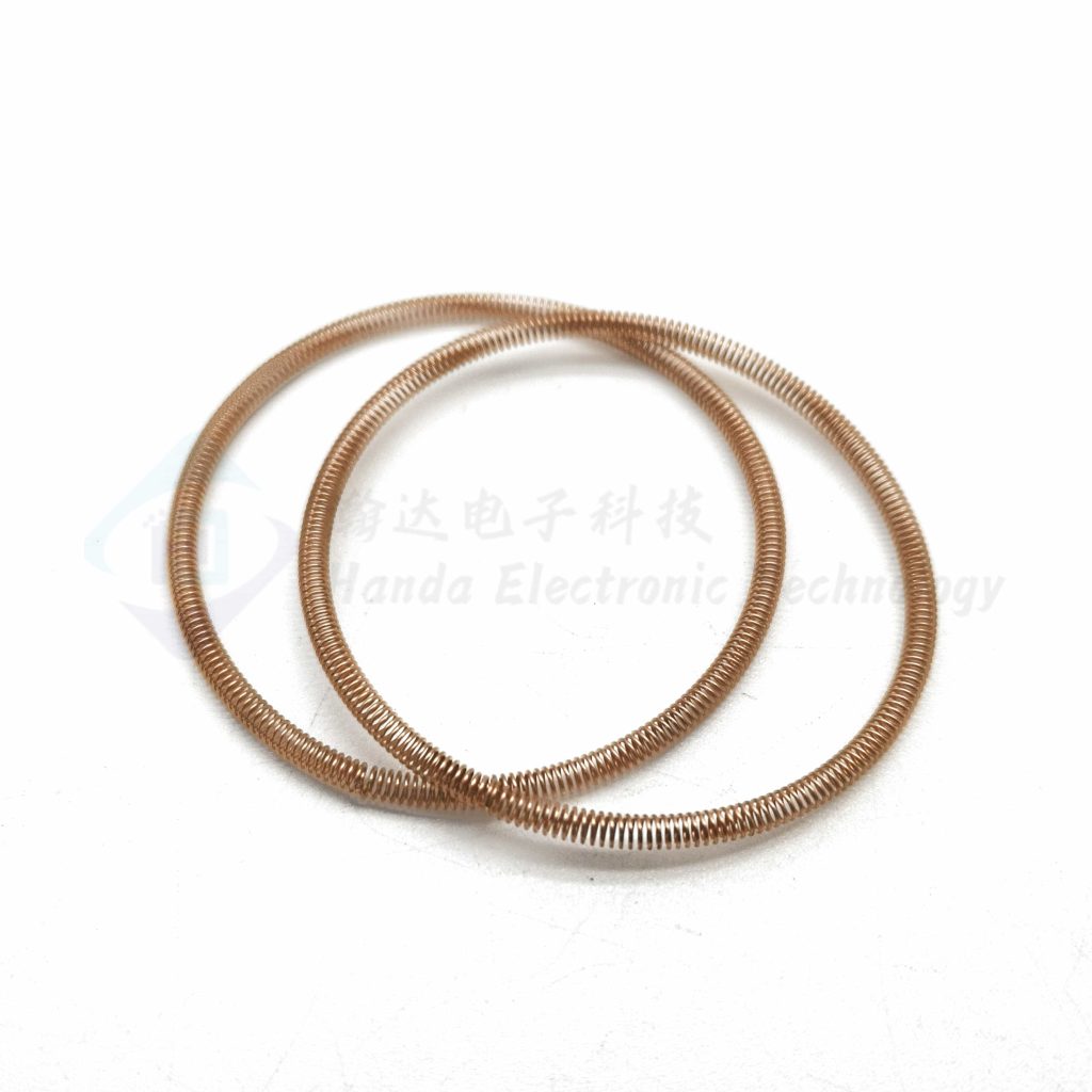 Beryllium copper canted coil springs-Handaspring