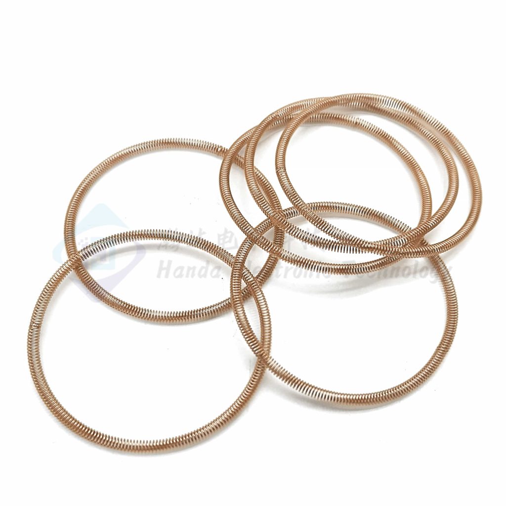 Beryllium copper canted coil springs-Handaspring