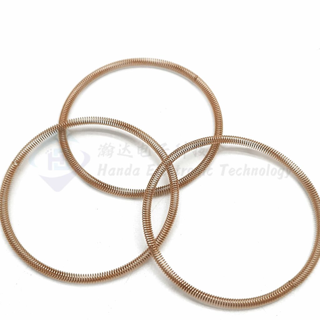 Beryllium copper canted coil springs-Handaspring